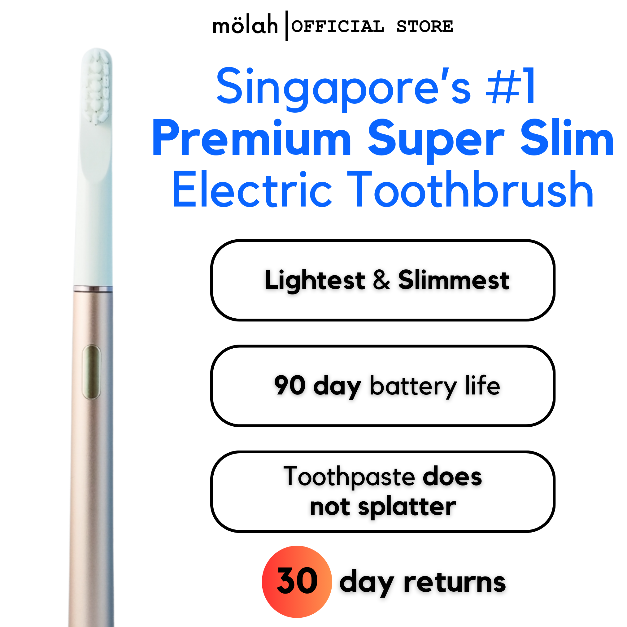 Mölah Pulse Toothbrush Set